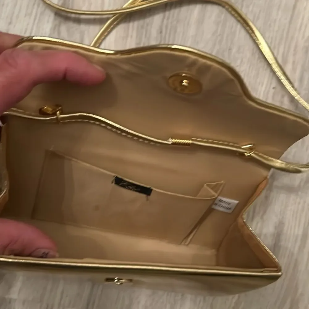 Ells vintage gold crossbody preloved ❤️